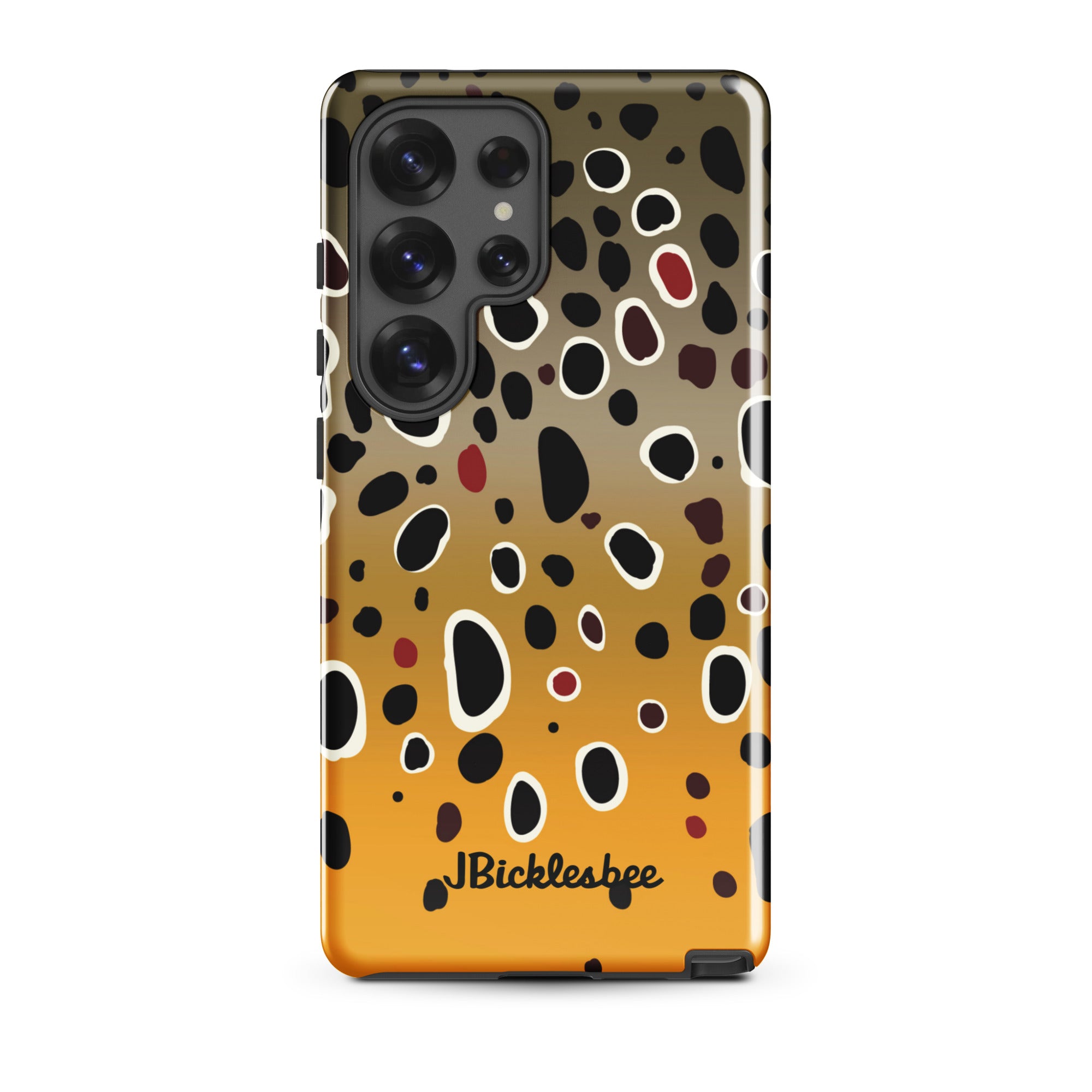 Brown Trout Pattern Samsung Tough Case Glossy / Samsung Galaxy S25 Ultra