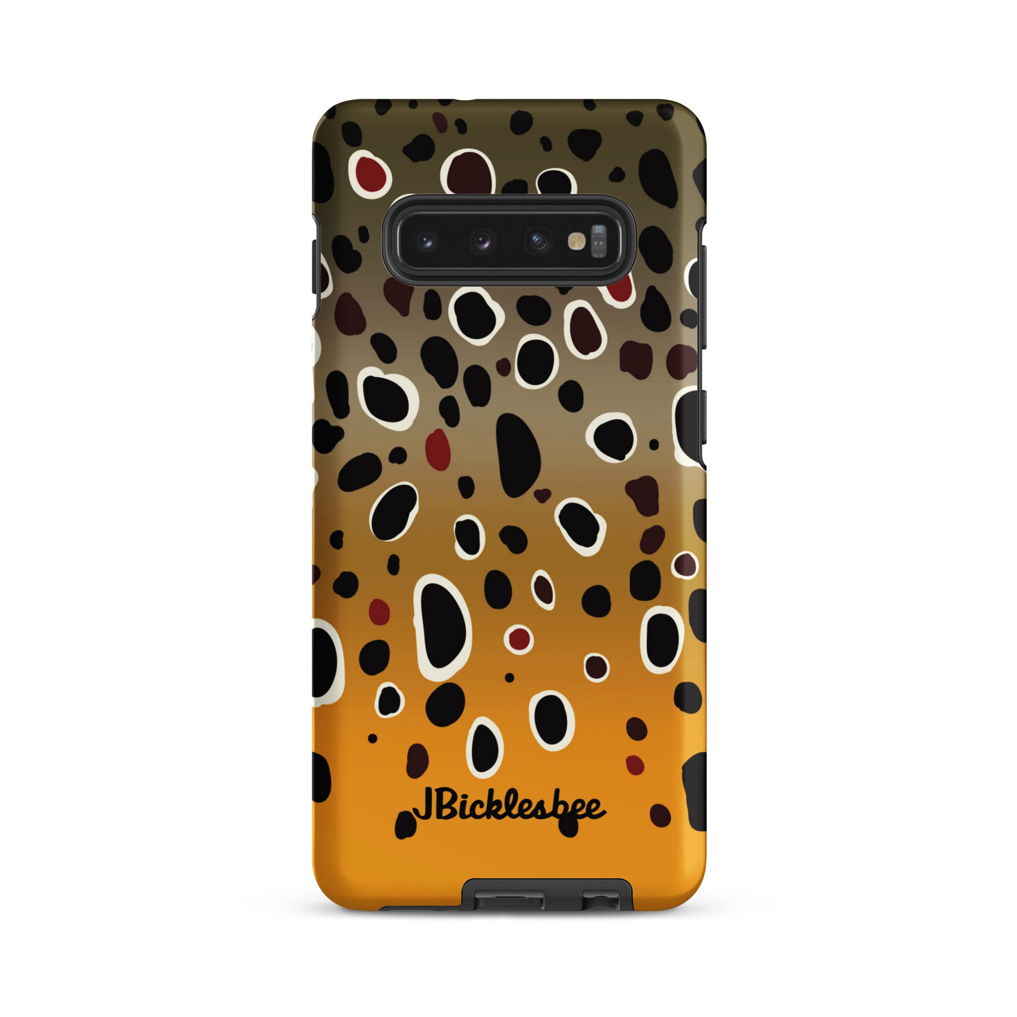 Brown Trout Pattern Samsung Tough Case Glossy / Samsung Galaxy S24 Ultra Brown Trout Pattern Samsung Tough Case Glossy / Samsung Galaxy S24 Ultra