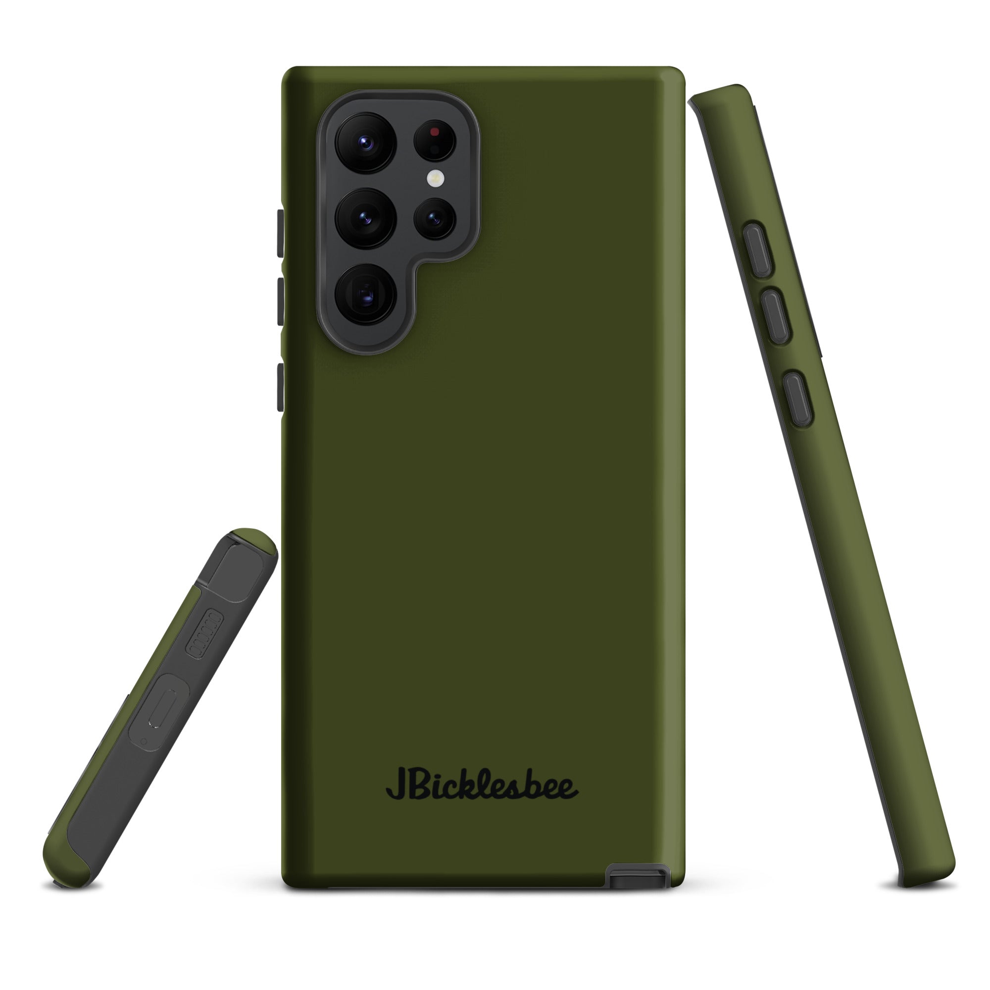 OD Green Samsung Galaxy S22 Ultra Tough Case in matte finish
