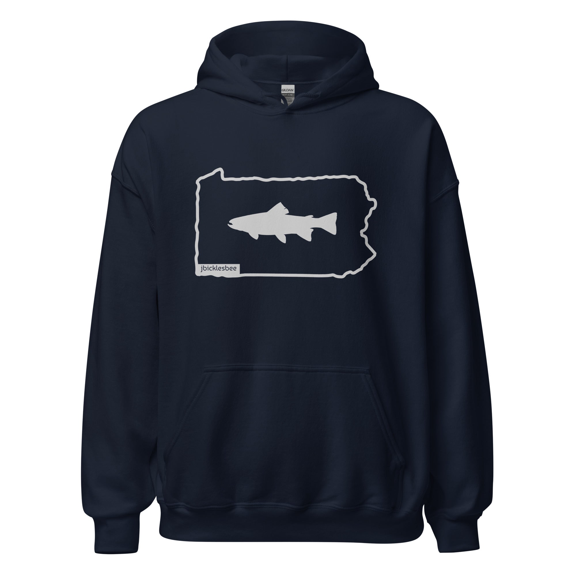 Keystone State Trout Fishing Hoodie