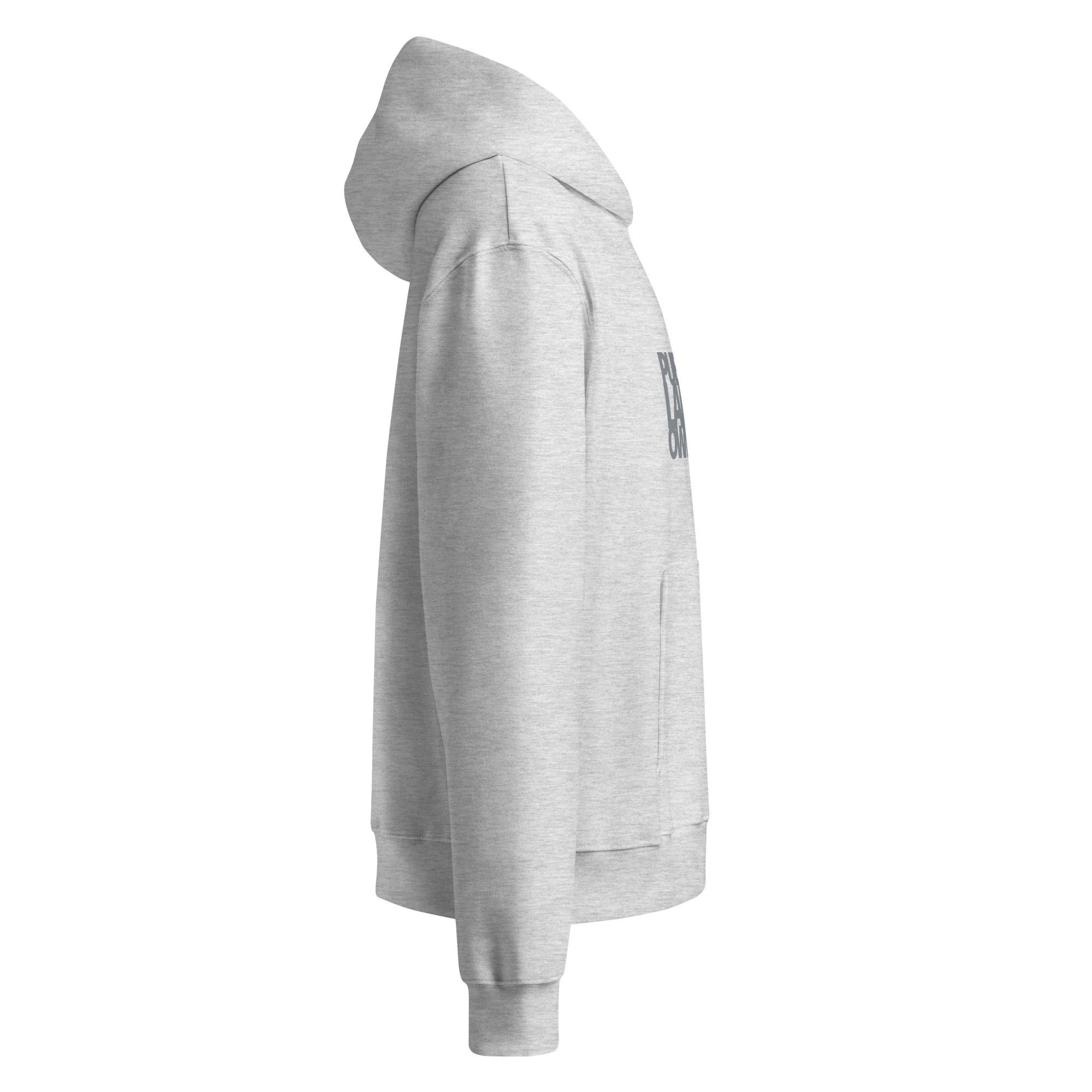 Public Land Owner Hoodie Battle Grey side