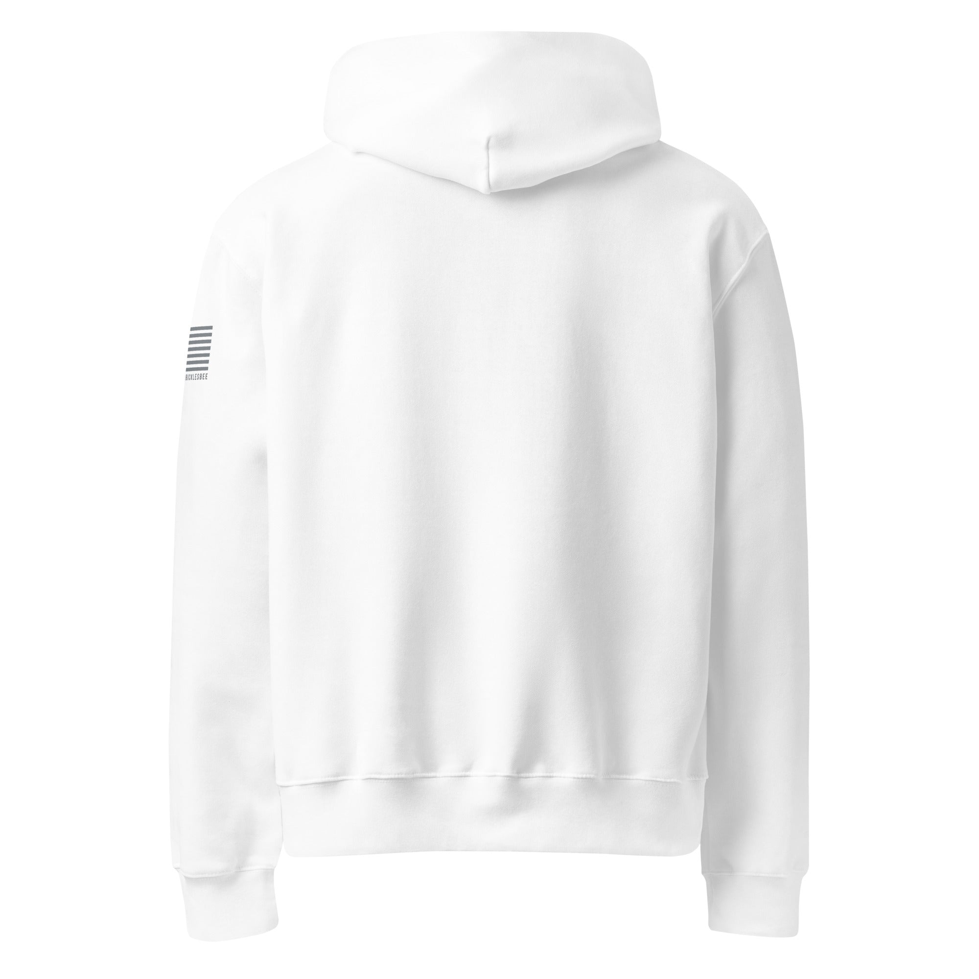 Public Land Owner Hoodie Arctic White back