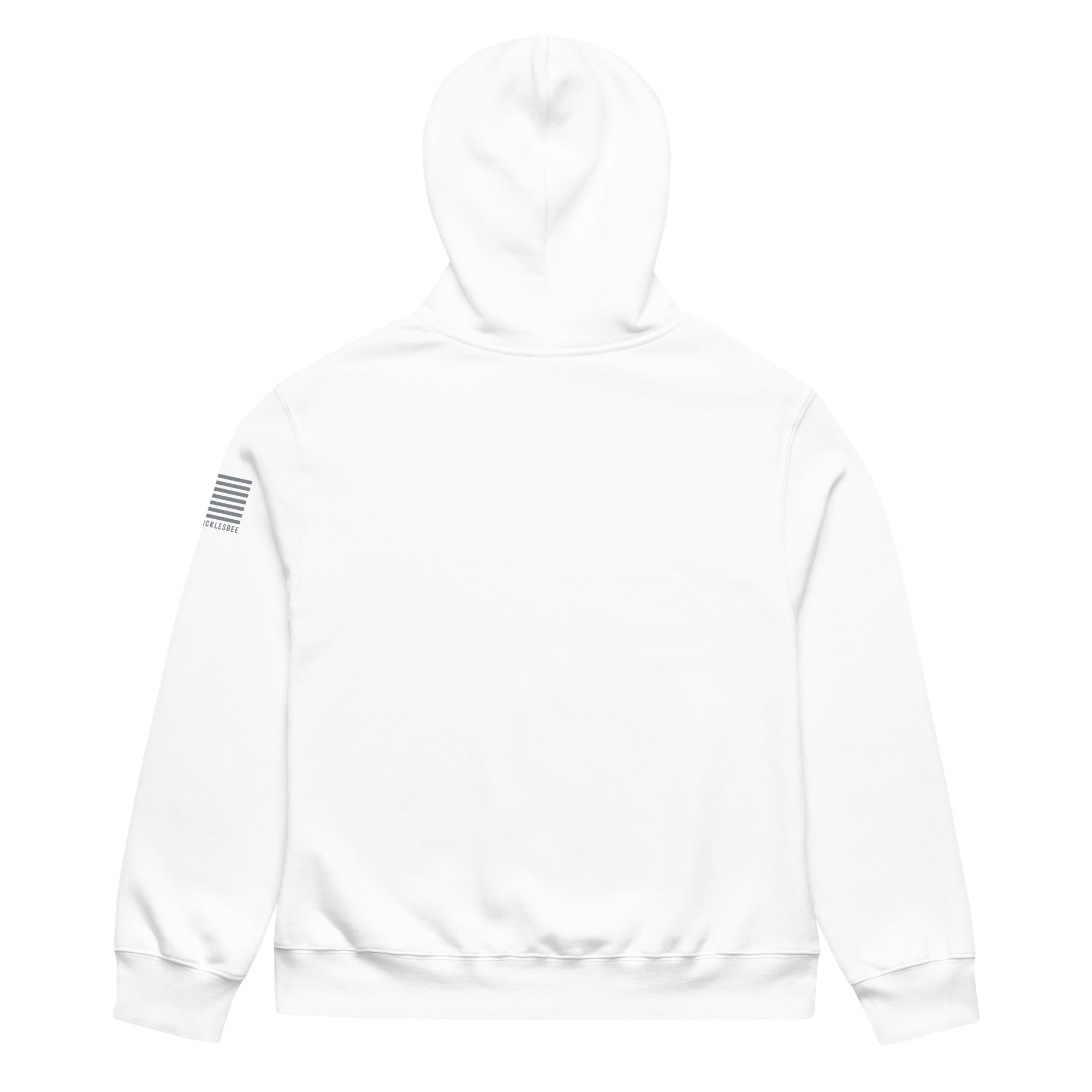 Public Land Owner Hoodie Arctic White back