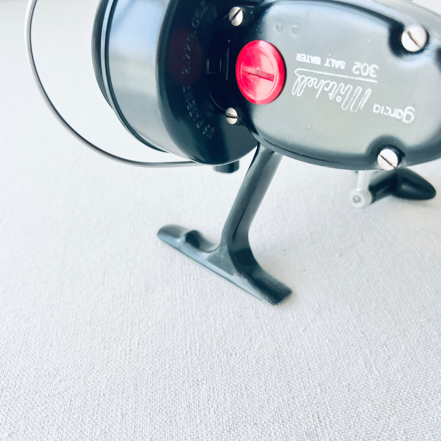 Vintage Mitchell 302 Heavy-Duty Saltwater Spinning Reel - Made in France