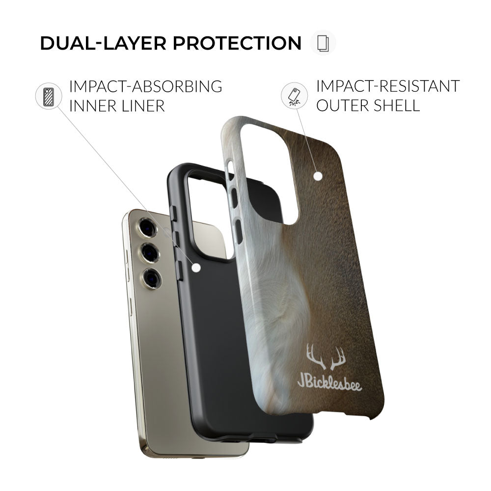 whitetail hunter dual layer protection samsung tough case