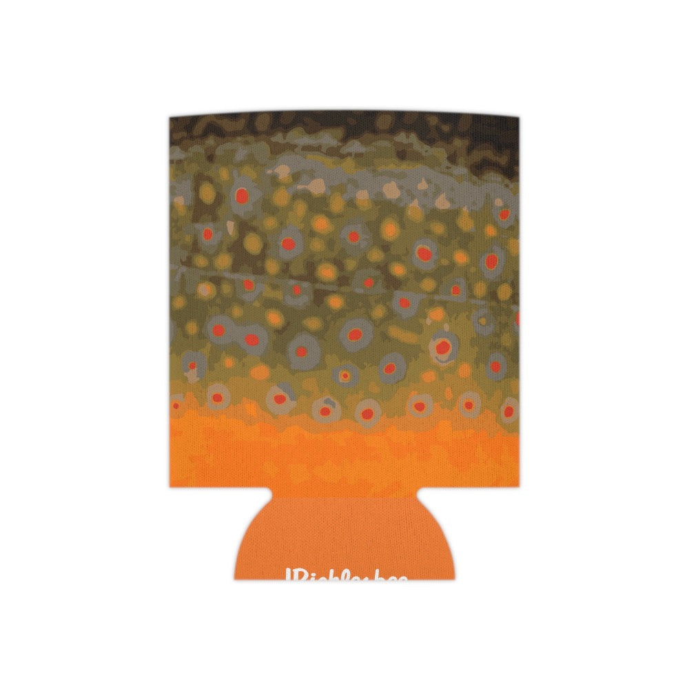 Brook Trout Pattern Koozie 