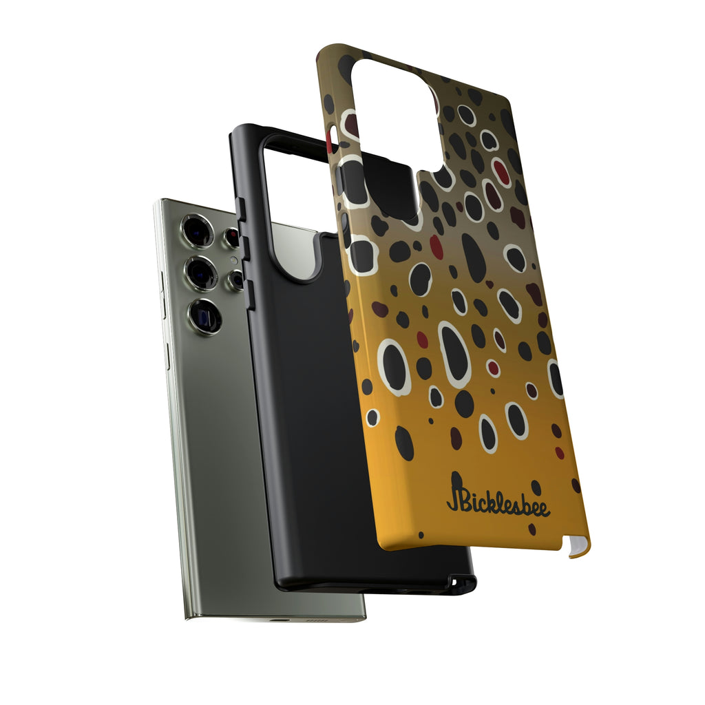 Brown Trout Pattern Samsung Case