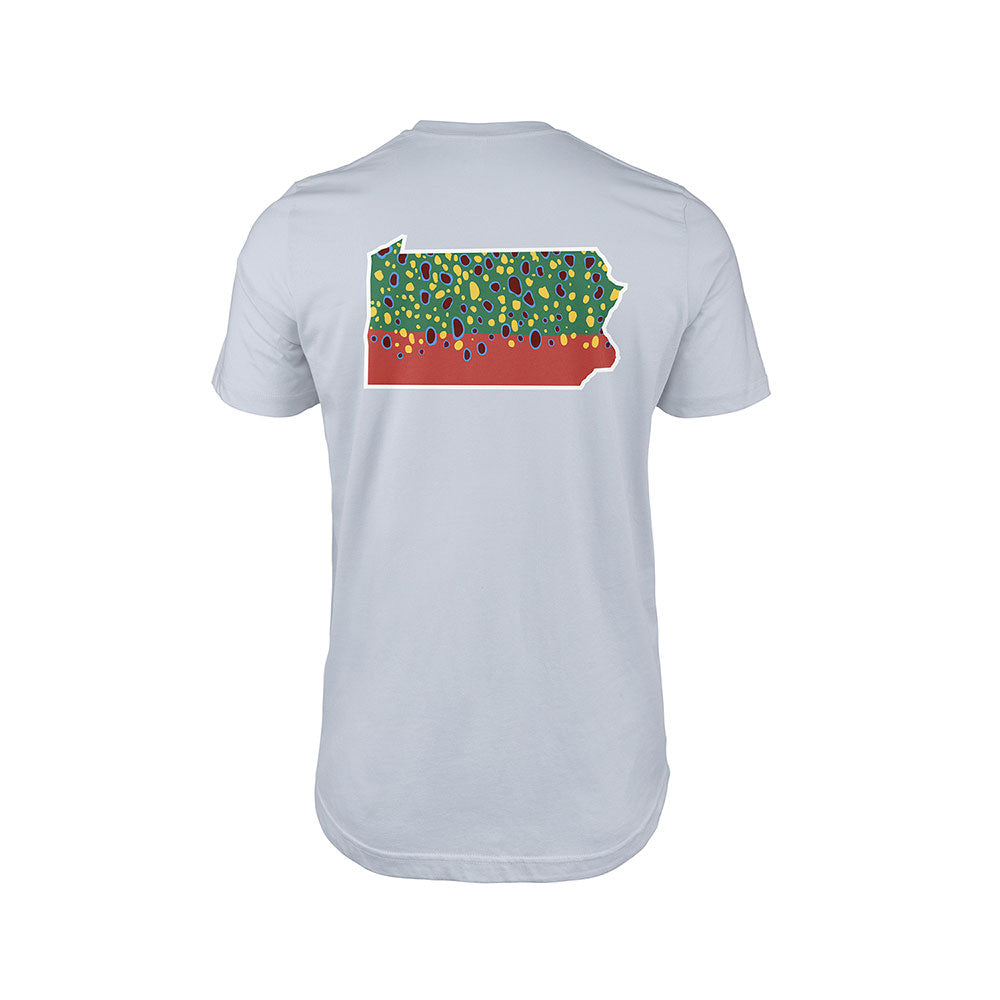 PA Outline Brook Trout T-Shirt