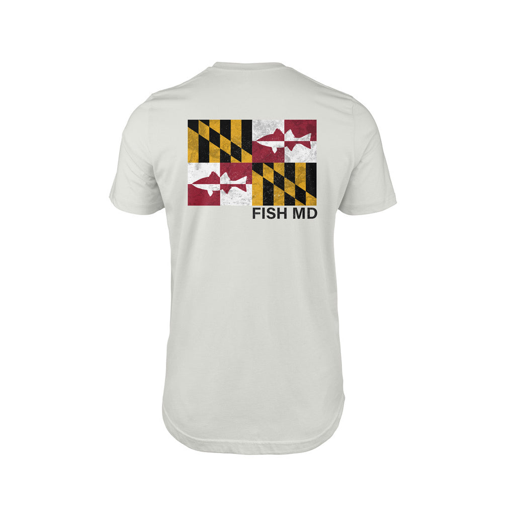 Maryland Flag "Striper" Rockfish T-shirt