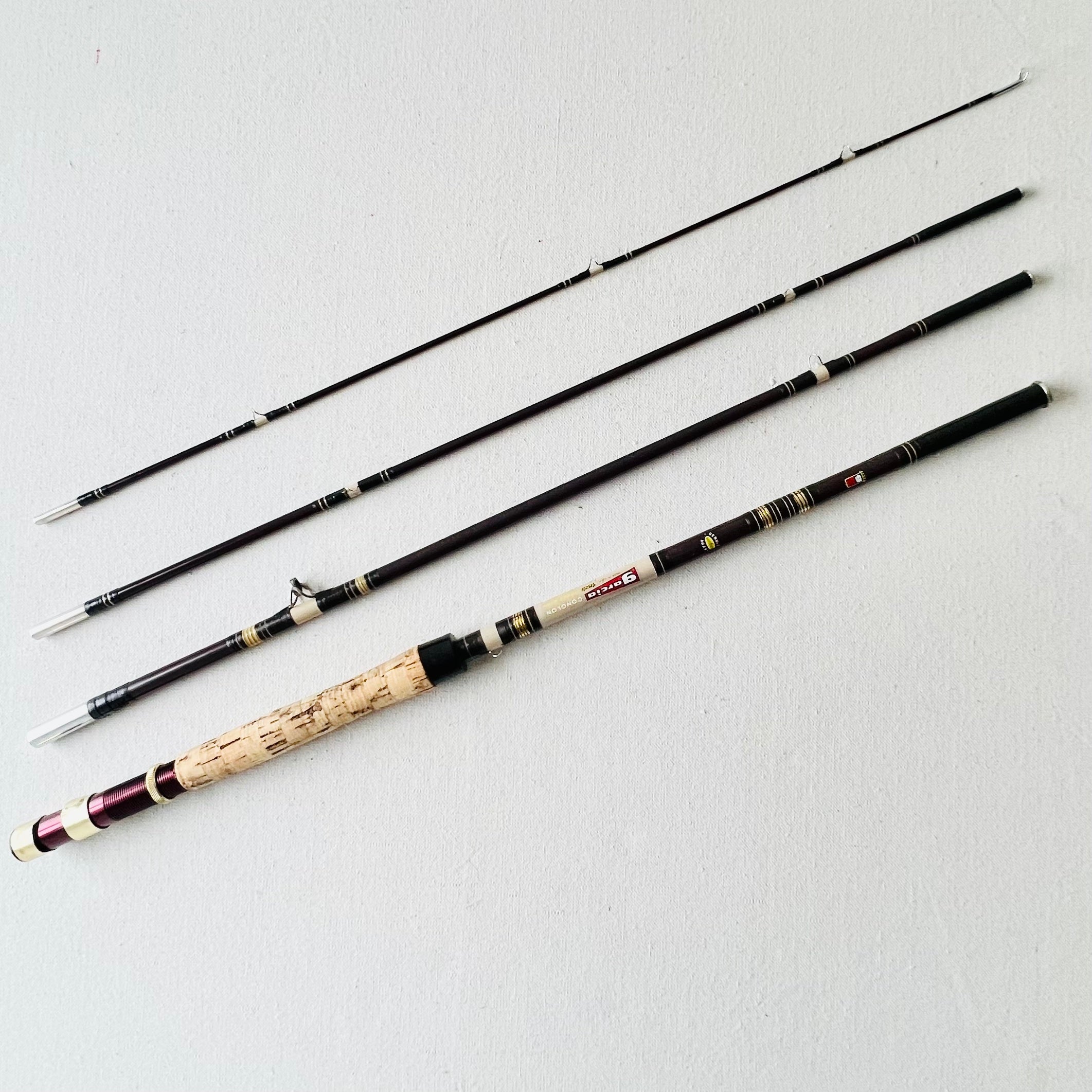 Vintage USA Made Garcia Conolon 2541-D 4 Piece 8' Fly Rod