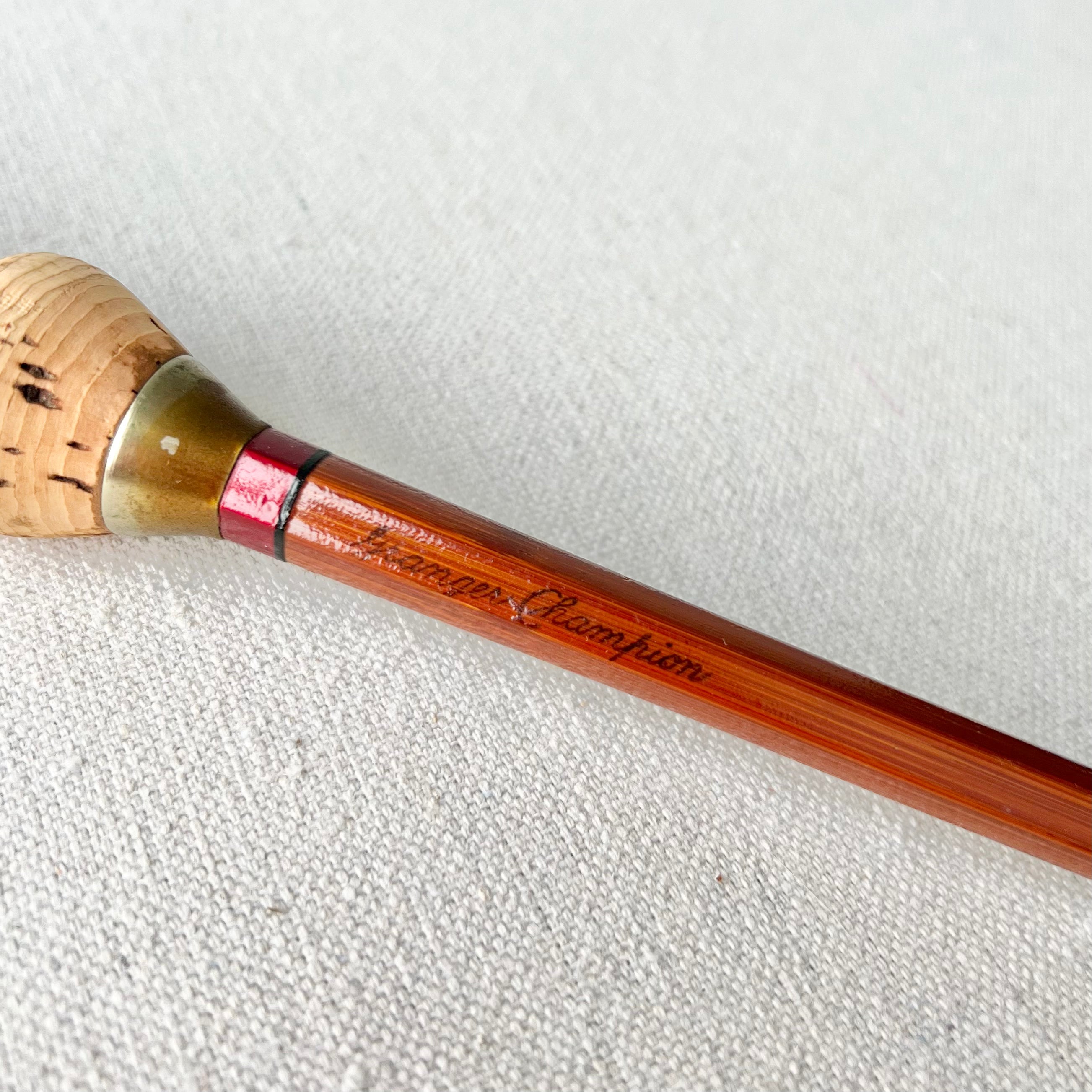 Vintage Grainger Champion 5' 2 Piece Bamboo Spinning Rod