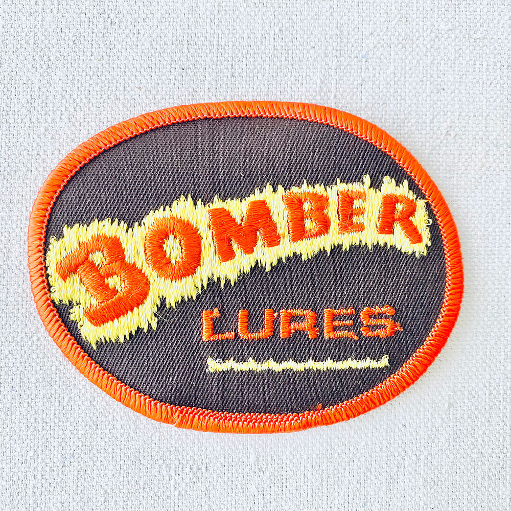 Vintage Bomber Lures Patch