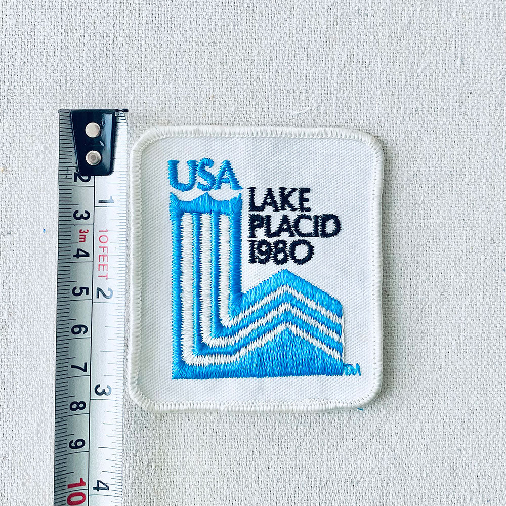 Vintage Lake Placid Patch 1980