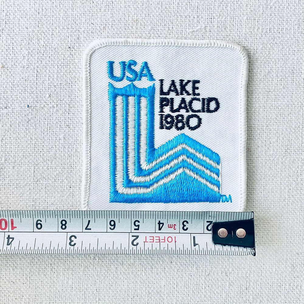 Vintage Lake Placid Patch 1980