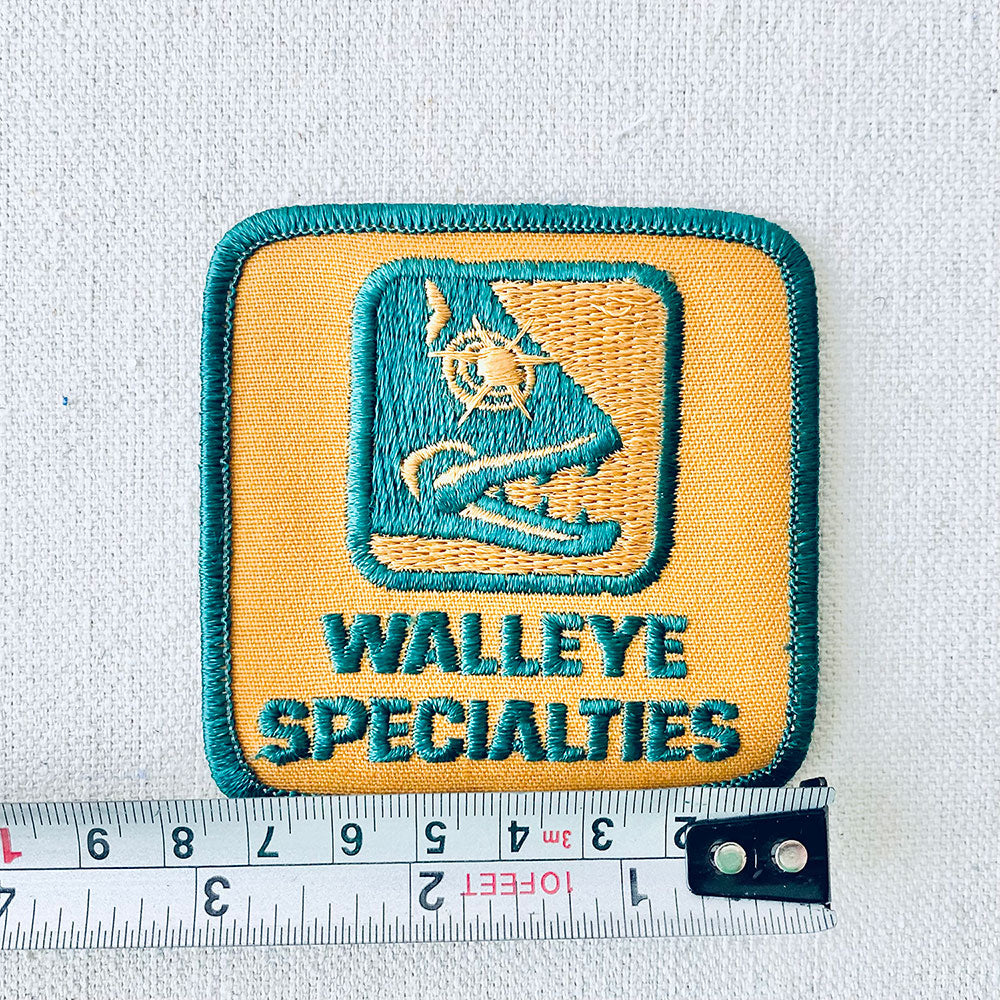 Vintage Walleye Specialities Patch 1990's