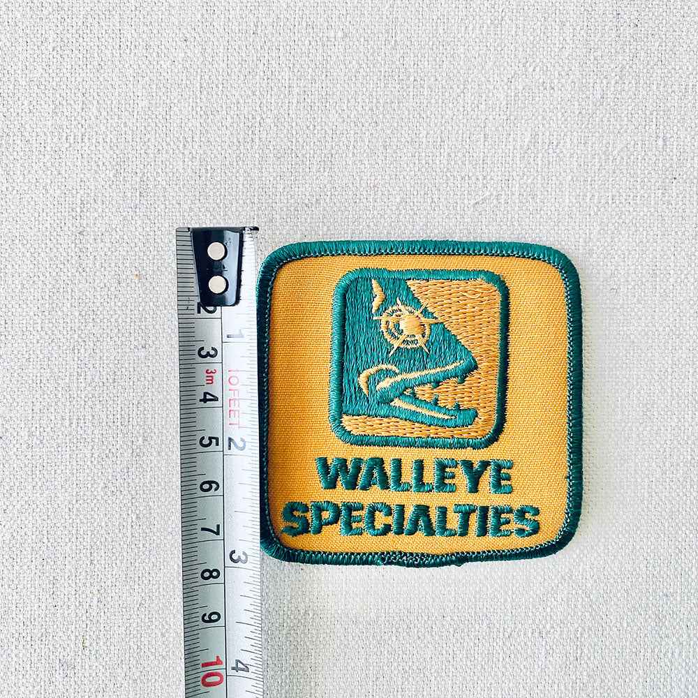 Vintage Walleye Specialities Patch 1990's