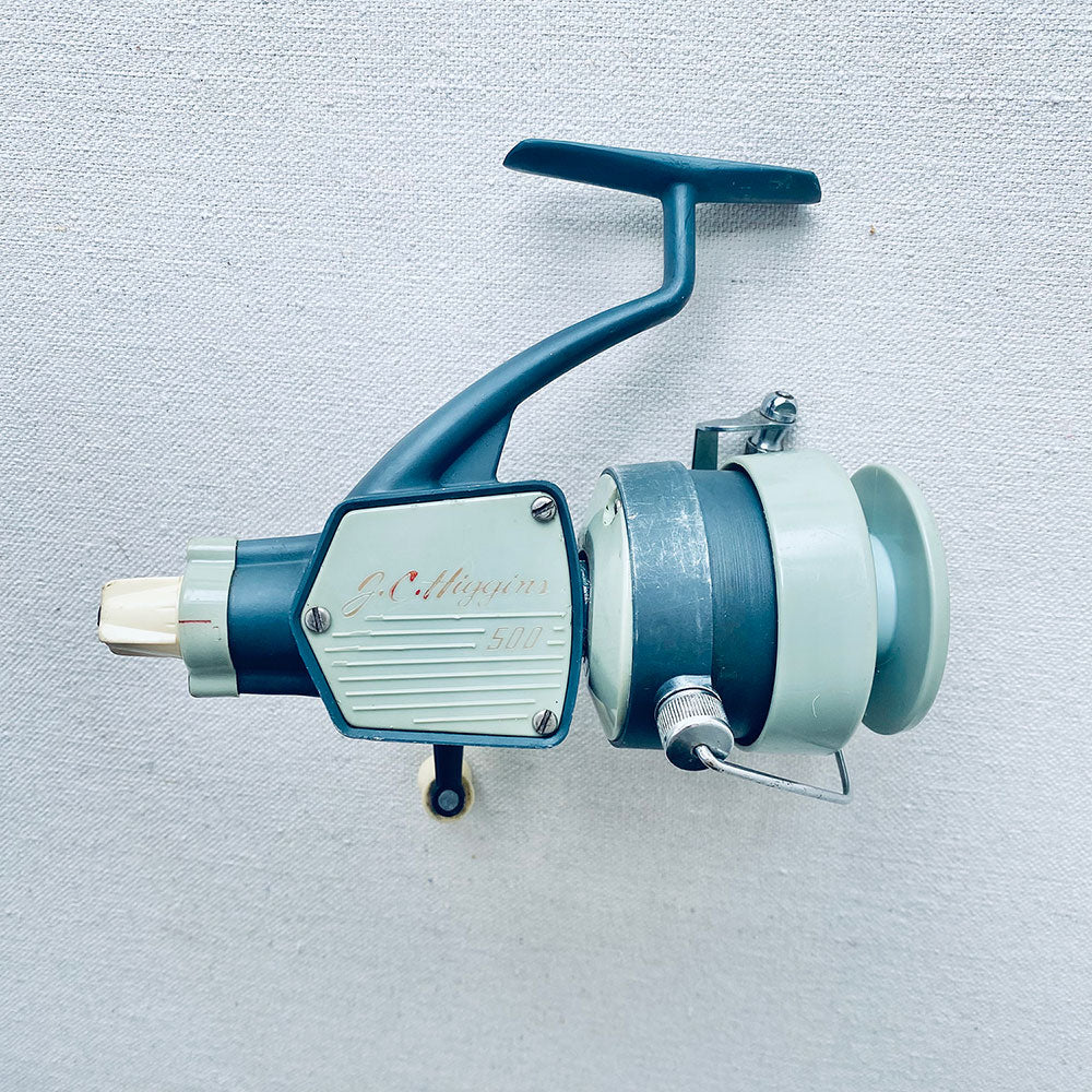 Vintage J.C. Higgins for Sears Atomic Age Midsize Spinning Reel Vintage J.C. Higgins for Sears Atomic Age Midsize Spinning Reel