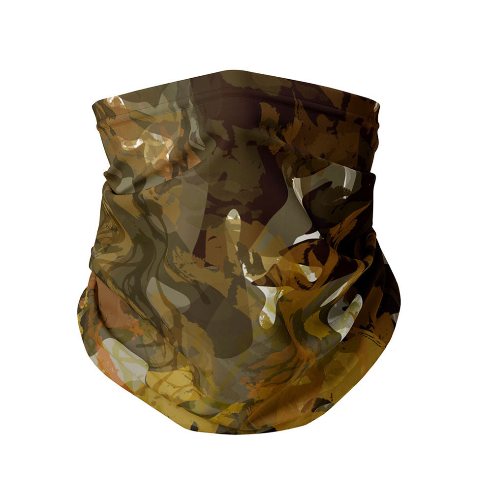 Woodland Camo Fishing Neck Gaiter Sun Protection