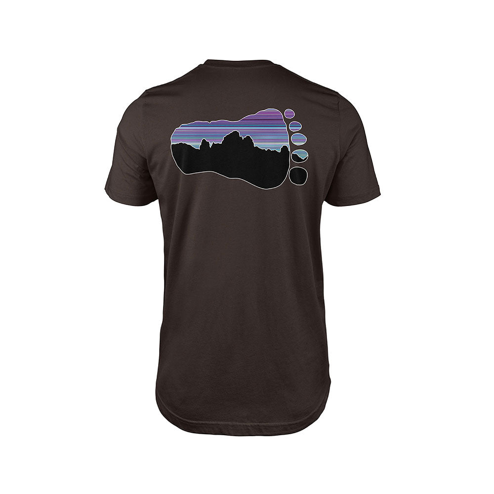 Bigfoot T-Shirt Brown Back
