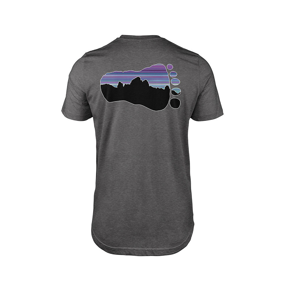 Bigfoot T-Shirt Asphalt Back