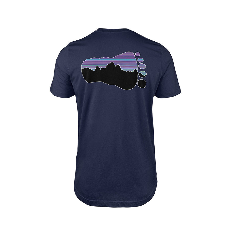 Bigfoot T-Shirt Navy Back