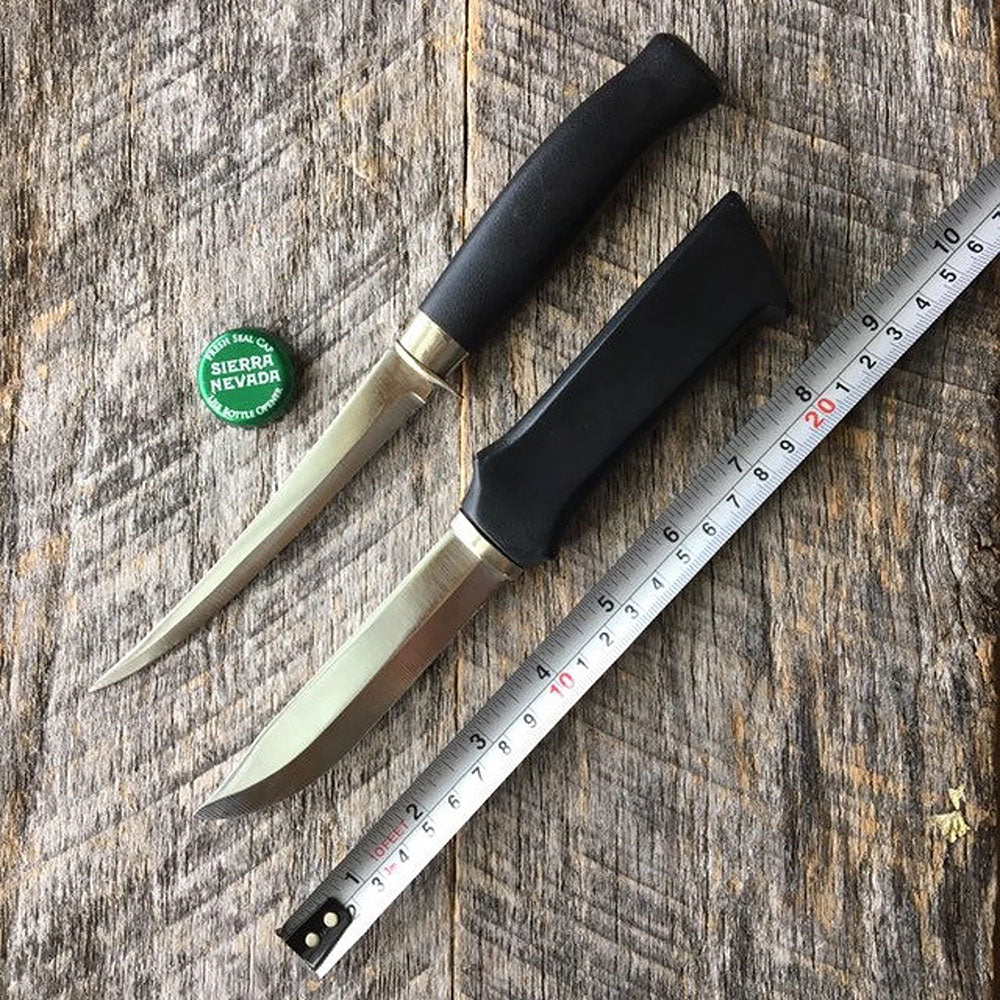 Vintage Puukko & Fillet Knife Tunturiloma Rovaniemi Made in Finland