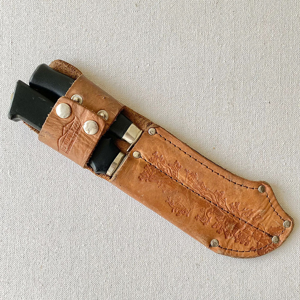 kumakumapochi【ジュモー】⭐アンティークリプロ⭐ヴィンテージ Vintage Puukko & Fillet Knife Tunturiloma Rovaniemi Made in