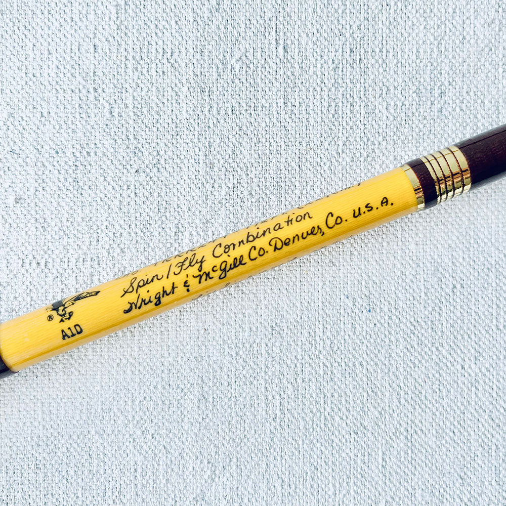 Vintage USA Made Eagle Claw Trailmaster TRRR249 7’ 6” Spinning Rod/Fly Rod Combo Pack Rod