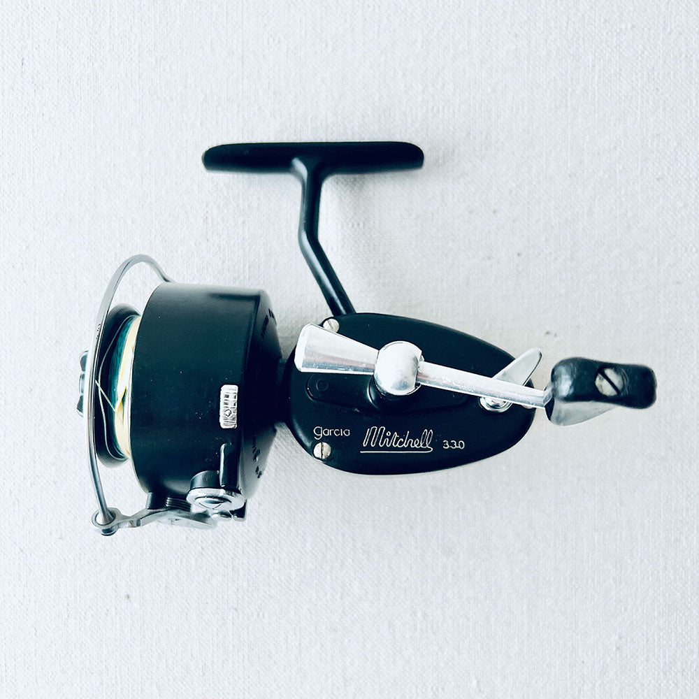 automatic fishing reel Vintage Mitchell 330 Automatic Spinning Reel - Made in France