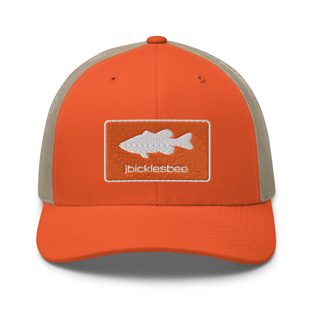 Largemouth Bass Retro Trucker Cap