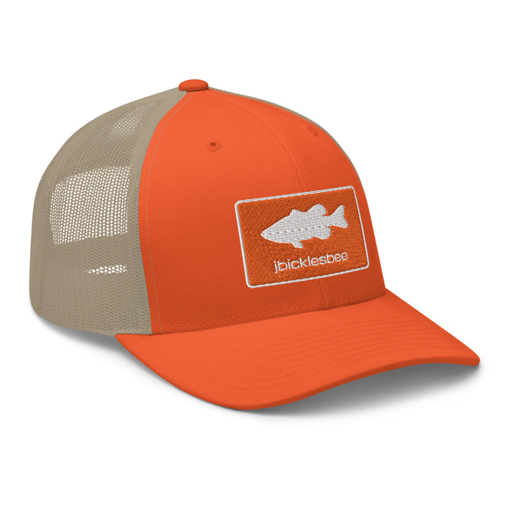 Largemouth Bass Retro Trucker Cap